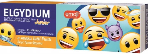 ELGYDIUM JUNIOR EMOJI ZUBNÁ PASTA GÉL PRE DETI 7-12 ROKOV 50ml