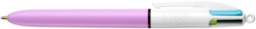 BIC 4COLORS FUN PASTEL AUTOMATIC GALLPEN 4 FARBY ŠKOLA 4V1 RUŽOVÁ