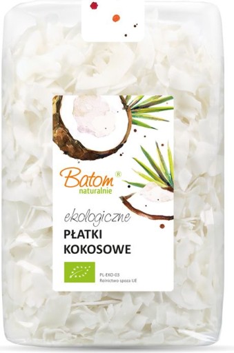 BIO KOKOSOVÉ VLOČKY BATOM 250G BIO