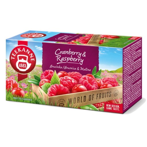 Teekanne Cranberry & Raspberry 20 obálok