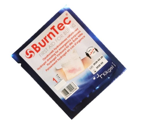 Hydrogélový záchranný obväz 12x12cm BurnTec Kikgel