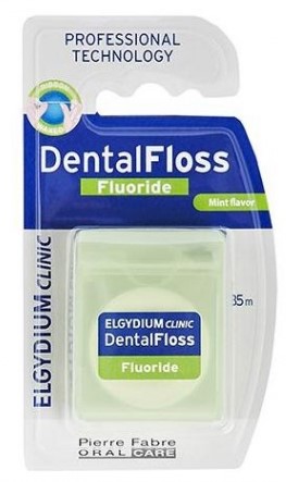 Zubná niť ELGYDIUM CLINIC s fluoridom 35m
