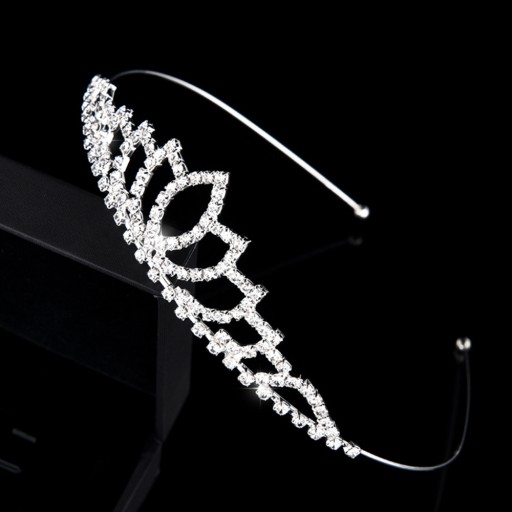 DIADEM TIARA svadobné CROWN zdobenie vlasov spoločenstvo
