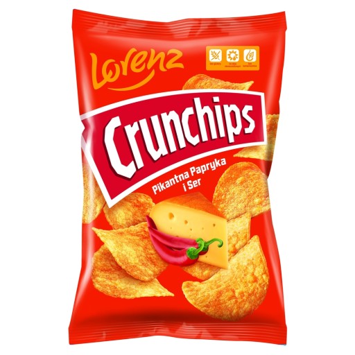 1x 140g CRUNCHIPS Chips Pepper Syr