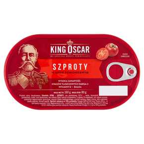 KRÁĽOVSKÉ ŠPROTY OSCAR V RAJKOVEJ Omáčke 160G