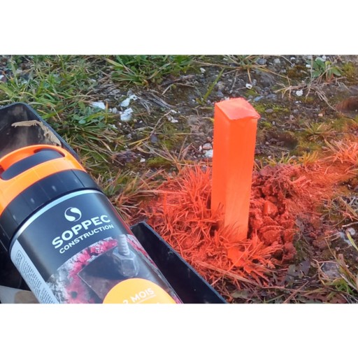 SOPPEC Track Marker geodetická farba 1 ks. POMERANČ 500ml