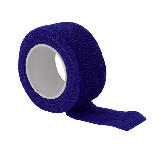 Elastická samolepiaca súdržná bandáž 2,5 cm*4,5 m, námornícka modrá