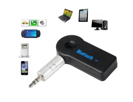 ADAPTÉR AUX MINI-JACK PRIJÍMAČA BLUETOOTH ZVUKU