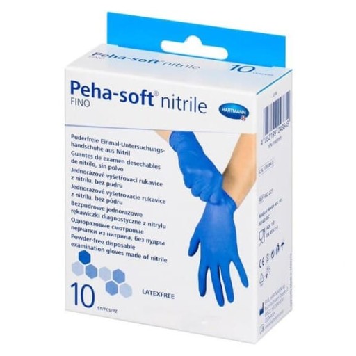 Nitrilové rukavice, veľkosť L, 10 ks