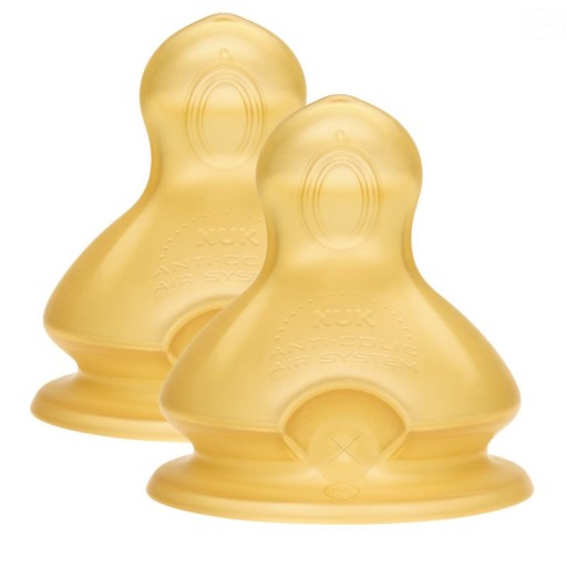 701236 LATEXOVÉ CUSTROVKY NA FĽAŠE CUVKY 0-6 M 2KS Nuk FC