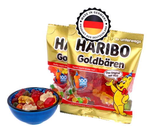 HARIBO Golden Bears ovocné želé 100 g z Nemecka