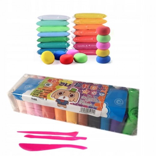 PLASTICINE SENSO FOAM POLYMER CLAY 24 KS
