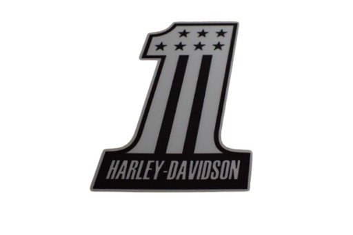NÁLEPKA HARLEY DAVIDSON NÁLEPKA 6,9 x 9,7 cm FLUO