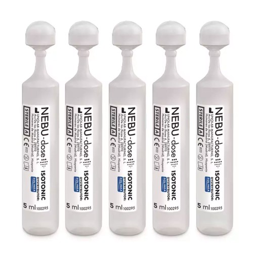 FYZIOLOGICKÁ SOĽ PRE BOJČATÁ AMPULKY NA INHALACIU NaCl 0,9% 5x5ml