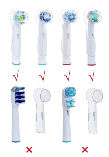 3 X SÚPRAVA HLAVY KEFY KRYT KEFY ORAL-B