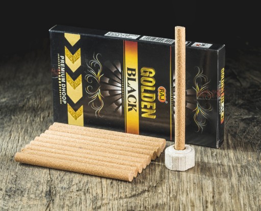Vonné tyčinky Dhoop RAJ - Golden Black
