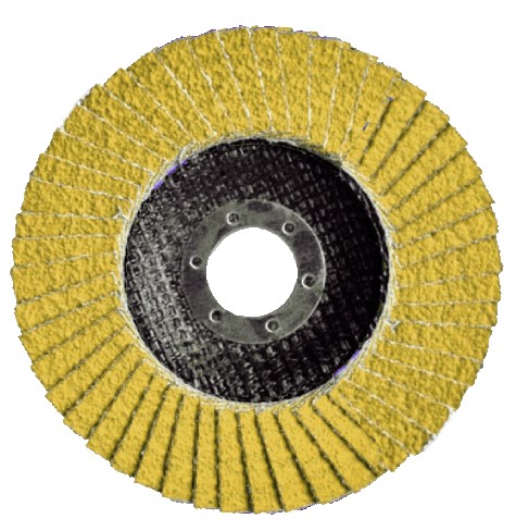 Lamelový kotúč na brúsenie kovu 125 mm P40