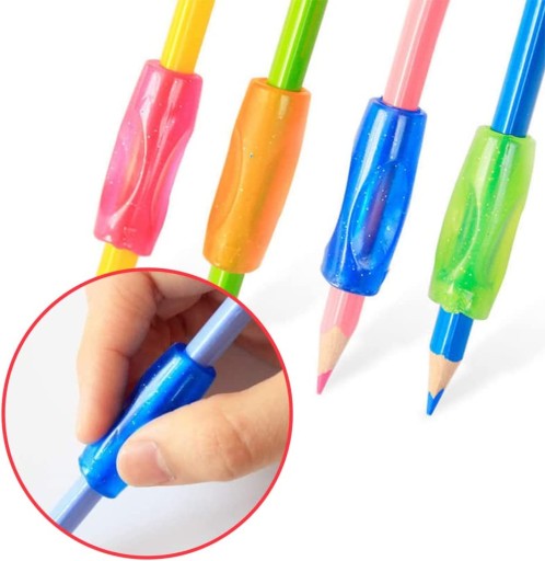 POMÔCKA NA PÍSANIE SILIKÓNOVÉ DRŽIAKY NA PERÁ