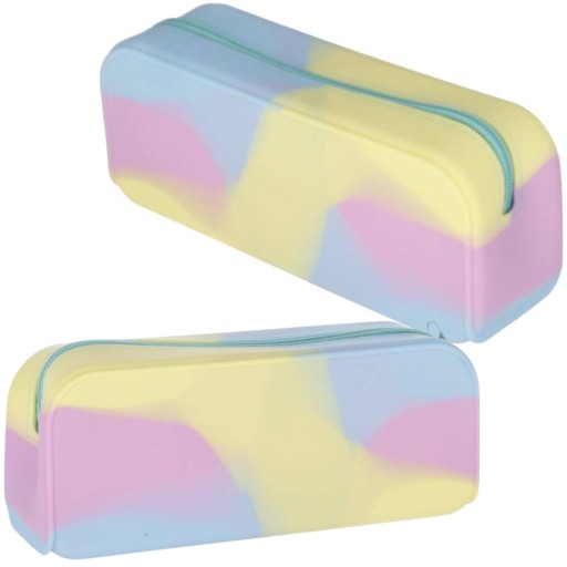 Silikónový peračník s 1 zipsom Art Pastel STARPAK