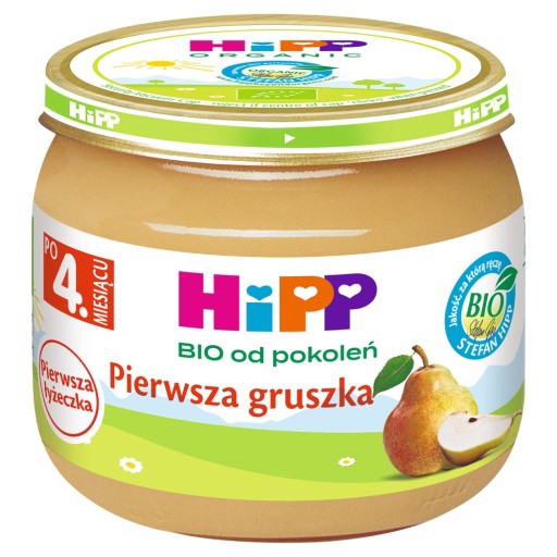 HiPP BIO Prvá hruška po 4. mesiaci 80g