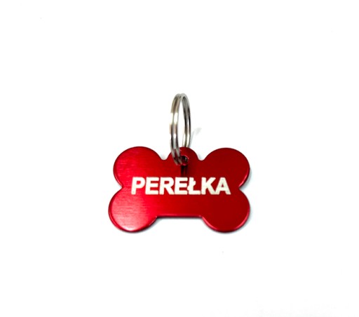Kovový prívesok PRE PSA, ČERVENÝ!