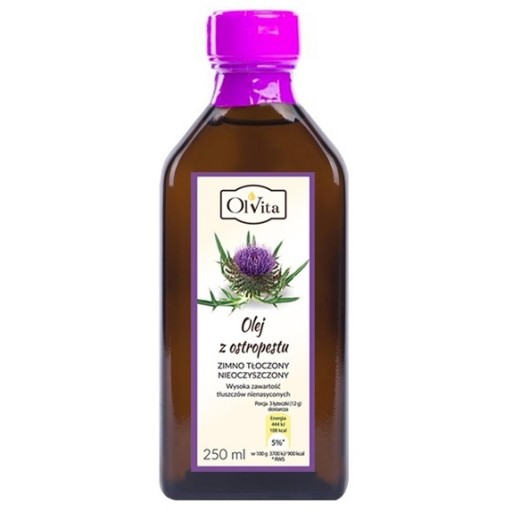 Olej z ostropestreca mariánskeho 250ml Olvita