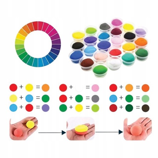 POLYMÉROVÁ PENA SENSORY PLASTICINE 12 KS