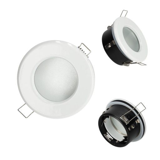 Hermetické halogénové očko pre Soffit White IP44