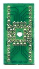 Doska adaptéra UMSMD405 PLCC32-DIP32