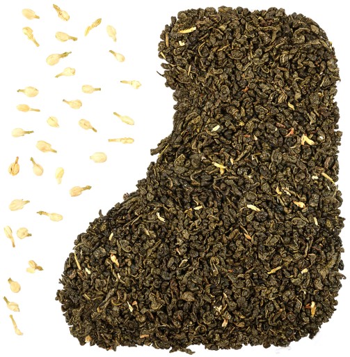 Zelený čaj JASMINE gunpowder DÝCHANIE JASMINE