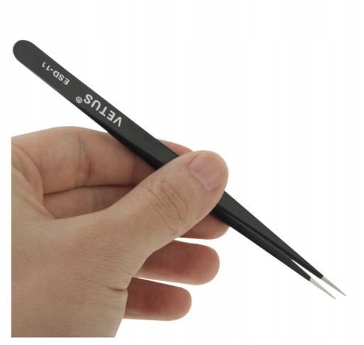 KLIZETY PRIAMY ANTIMAGNETICKÉ Pinzety ESD-11 KOV NEREZ ESD