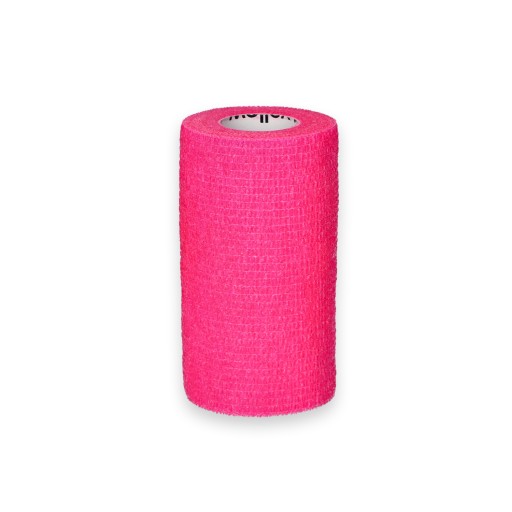 Samolepiaca stabilizačná súdržná bandáž YellowBAND 10cm intenzívna ružová
