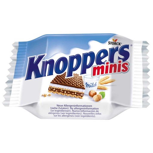 Knoppers Storck Mini Wafer Cookies 11ks nemecké balenie na Deň detí