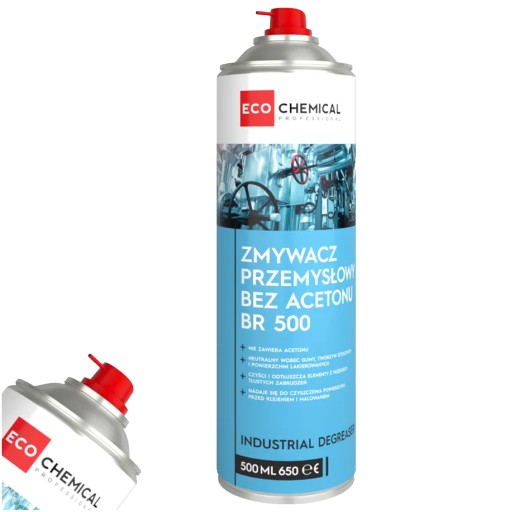 PRIEMYSELNÝ ČISTIČ EKOCHEMICKÝ BR500 ODMAŠŤ NEOBSAHUJE ACETON