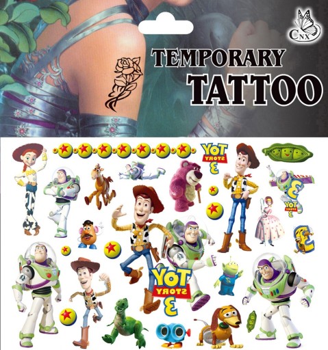 UMÝVAJÚCE TETOVANIE PRE DETI TOY STORY BUZZ CG134