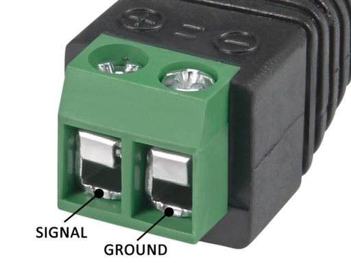 RCA/CINCH zásuvka, skrutkový konektor TERMINAL BLOCK