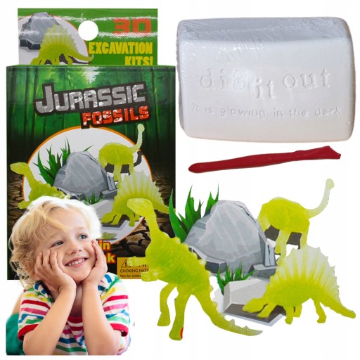 VÝKOPOVÝ DINOSAUR 3D SVIETIACE SÚPRAVA EXPLORER