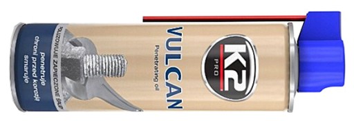 K2 VULCAN ODSTRAŇOVANIE HRDZE PRE ZAPEMENENÉ SKRUTKY 250ml