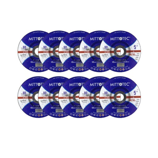 REZNÝ, BRÚSNY KOTÚČ NA OCEĽ 125 x 3 mm - 10 ks