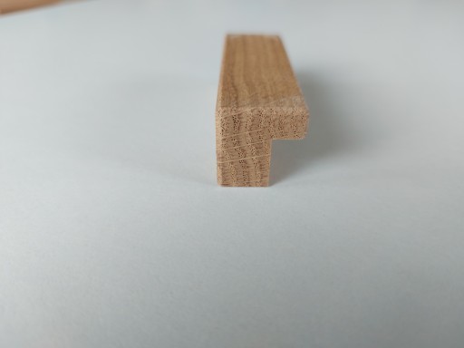 Drevená nábytková úchytka, dub ELKA, dĺžka 64mm, rozmer 32mm, POĽSKÝ VÝROBOK