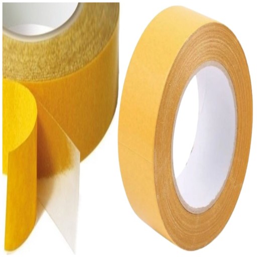 OBOJSTRANNÁ LEPIACA PÁSKA, TRANSPARENTNÁ, samolepiaca, široká PP 48mm 45m