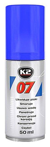 UNIVERZAL 50ML K2 07 PRÍPRAVOK NA ODSTRAŇOVANIE HRDZE T0P47