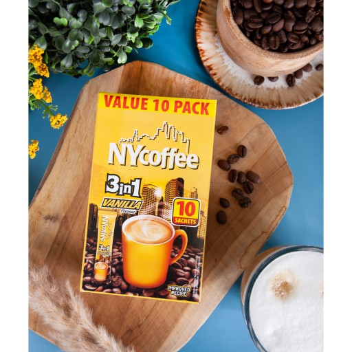 Instantný kávový nápoj 3v1 3v1 Vanilka NYcoffe 10ks