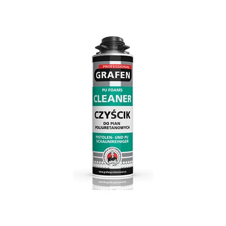 GRAFEN CLEANER POLYURETÁNOVÁ PENA ODSTRAŇOVAČ pištole 500 ml SPREJ