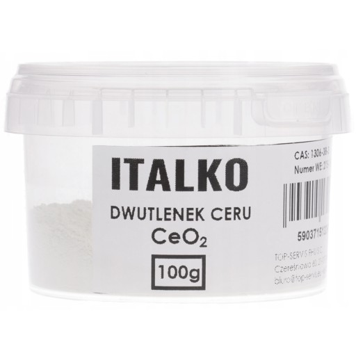 ITALKO oxid ceričitý oxid ceričitý na okná 100 g