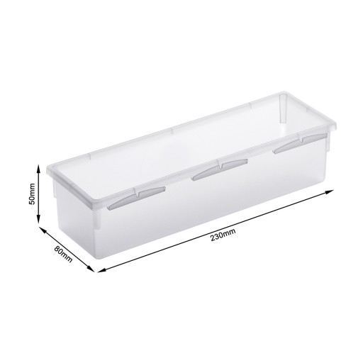 Modulárny organizér do zásuvky 23 x 8 cm