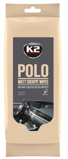 Utierky na kokpit K2 POLO MATT, interiéry MATT