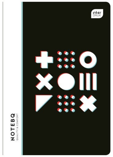 Zápisník A5/60 Grid 70g Herný obal PP Interprint