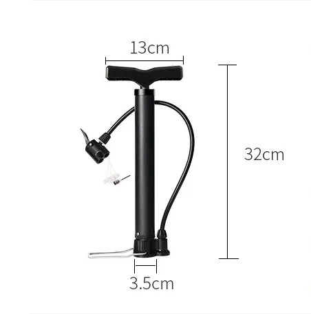 PUMPA NA BICYKEL 5 v 1 S HADICOU NA CYKLISTICKÉ LOPTY