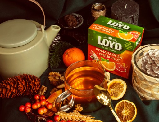 Express Ovocný čaj Pomaranč Grapefruit Kvet ibišteka 20T LOYD